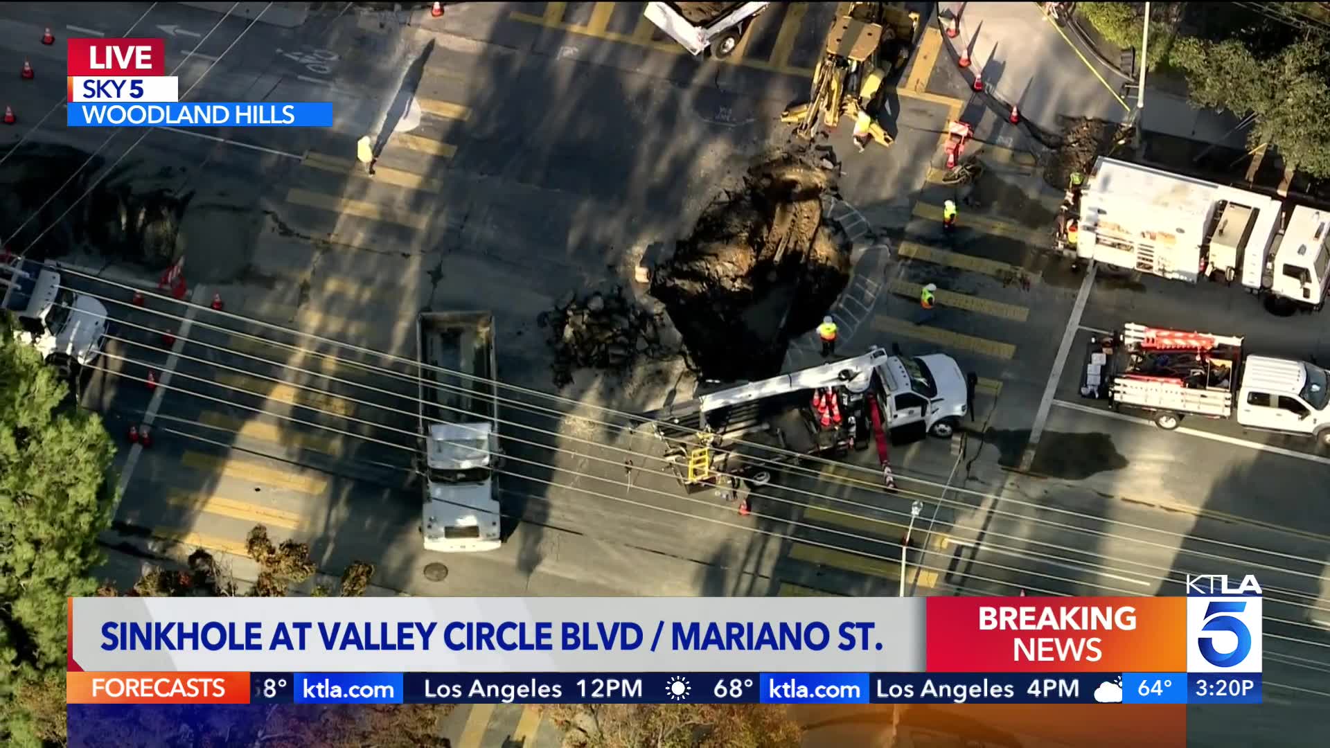 breaking news in woodland hills ca