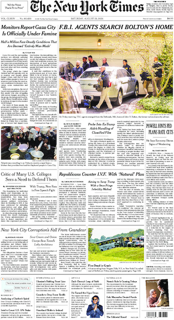 breaking news today august 23 2025